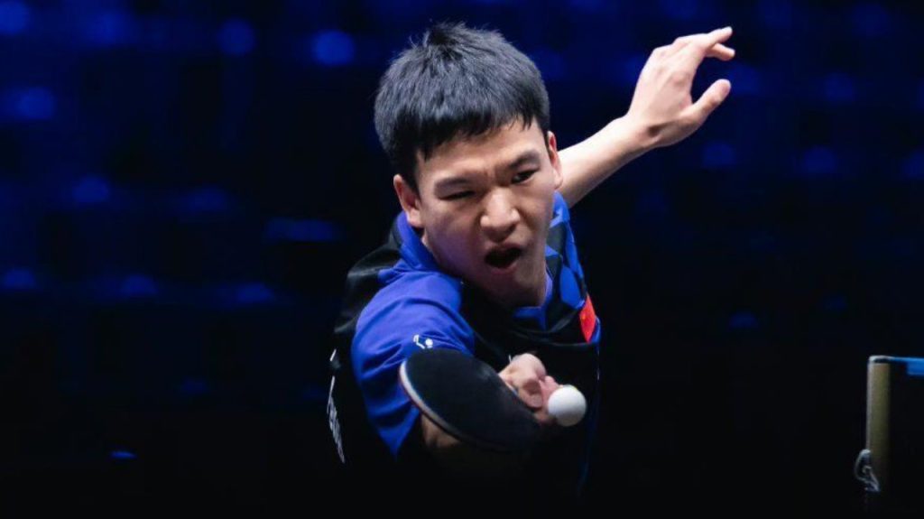 乒乓球亚锦赛：向鹏3-0战胜阿联酋选手